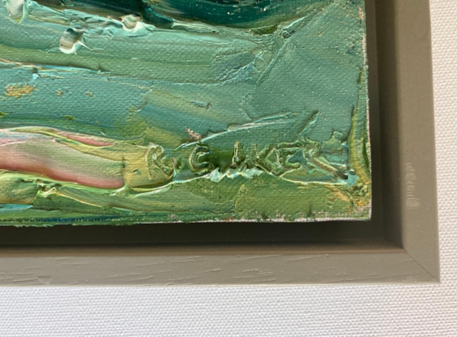 Stinchcombe Hill by Rupert Aker [2022]
original and hand signed by the artist 
Oil on board
Image size: H:30 cm x W:30 cm
Complete Size of Unframed Work: H:30 cm x W:30 cm x D:2cm
Frame Size: H:33 cm x W:33 cm x D:3cm
Sold Framed
Please note that