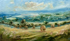 Grandi balle sopra Windrush - Originale, paesaggio