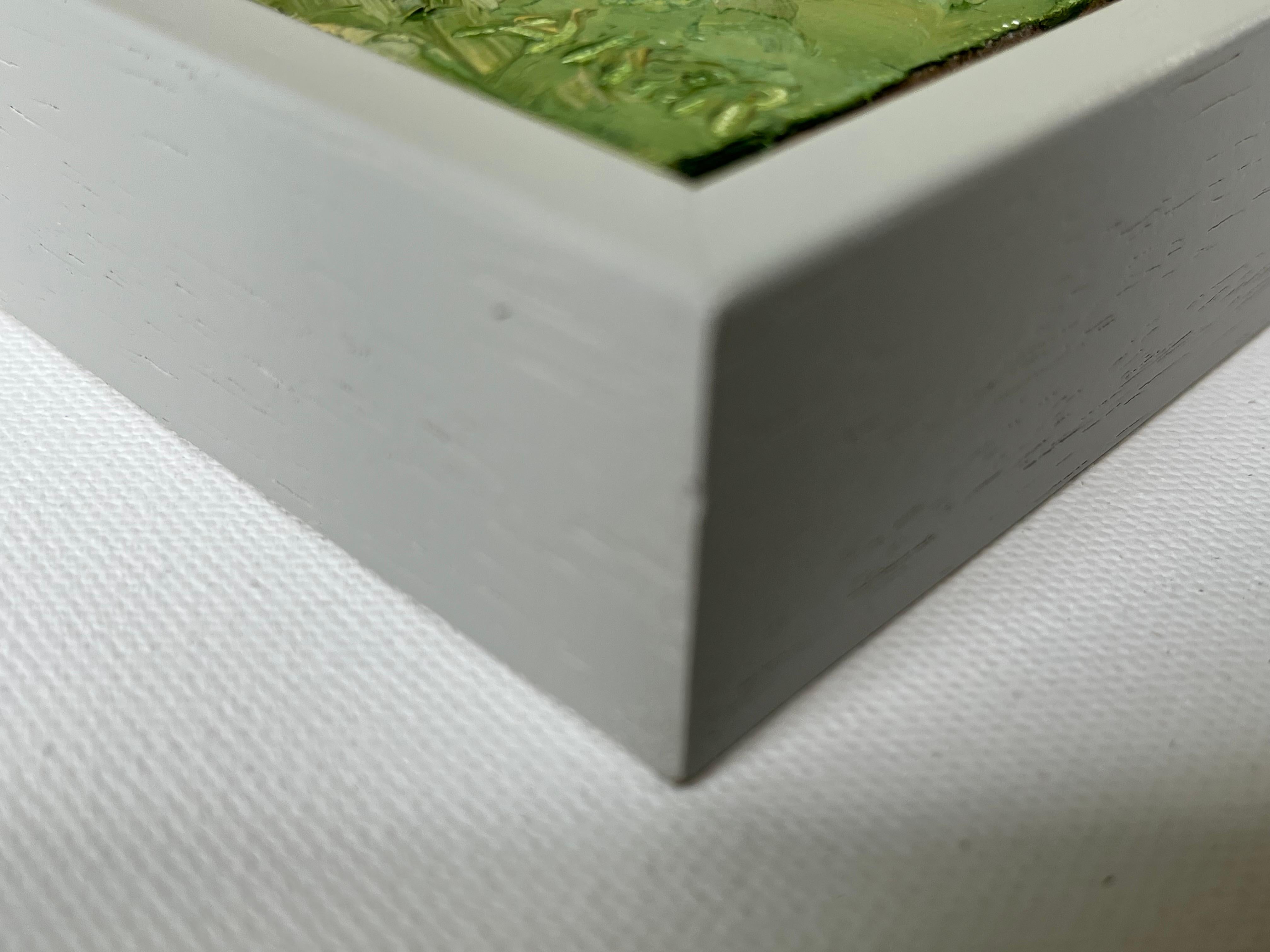 Set von 2 Cotswold Bales I & II, Originalgemälde, Landschaft im Angebot 1