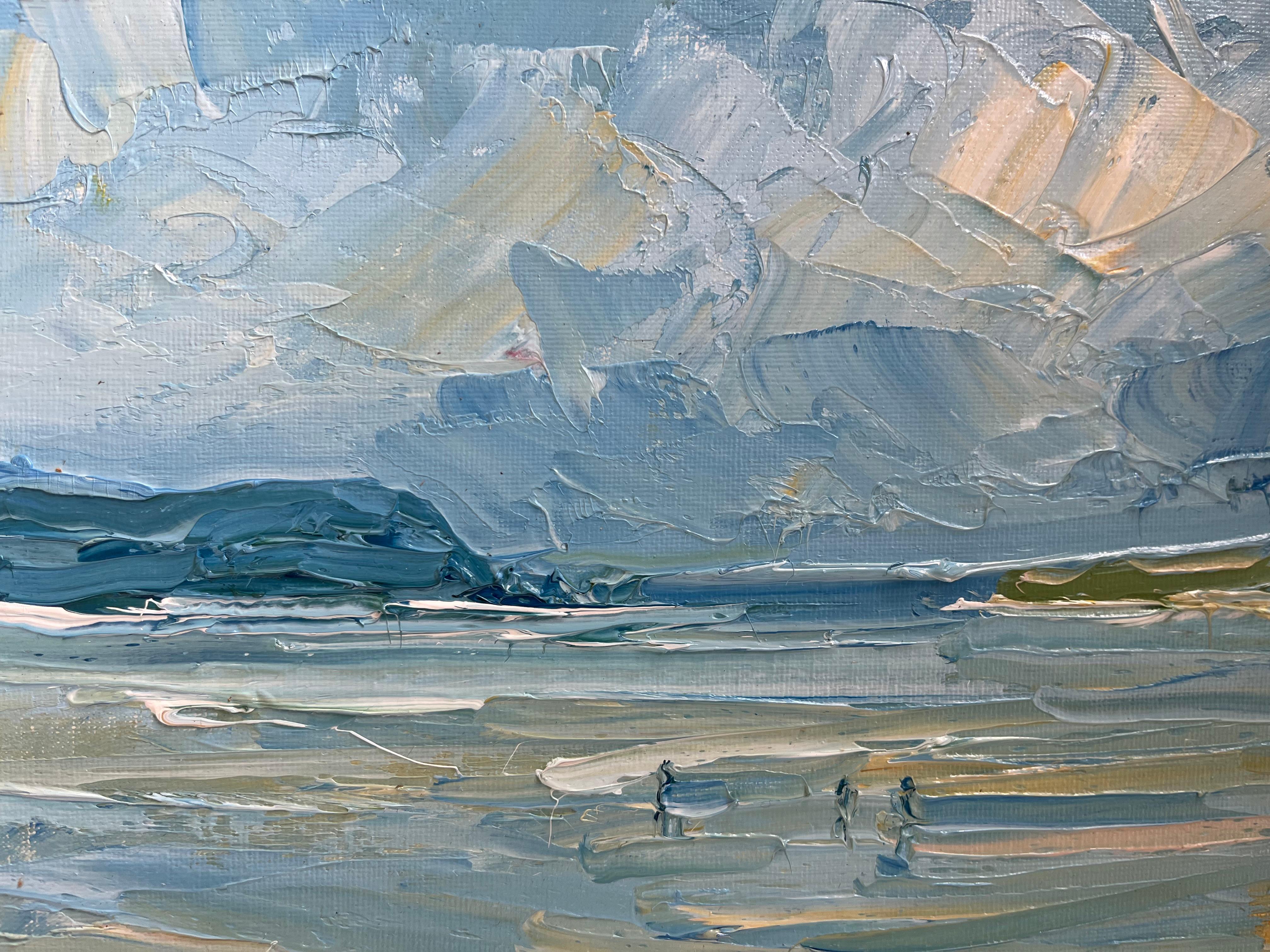 Daymer Bay, Original painting, landscape For Sale 1