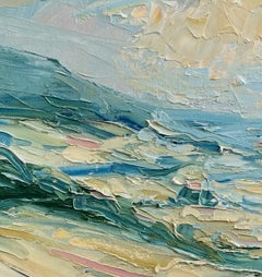 From Stinchcombe Hill - Original, landscape, Impressionist