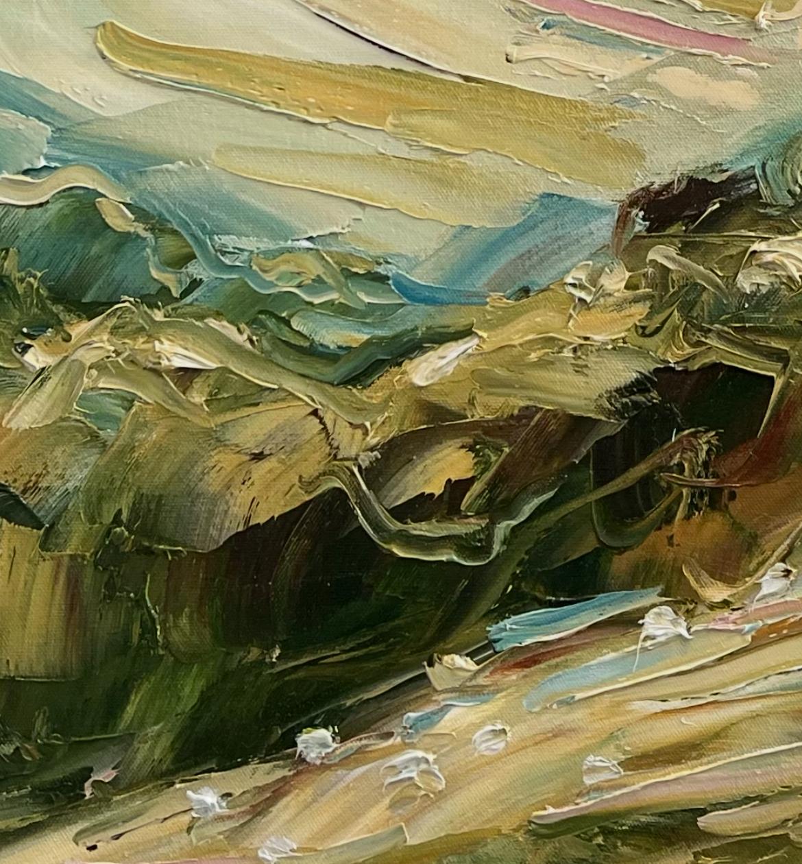 Desde Stinchcombe Hill - Original, paisaje, Impresionista en venta 5