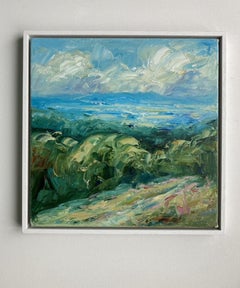 Leckhampton Hill, Rupert Aker, Original Landscape Painting, Cotswolds Artwork
