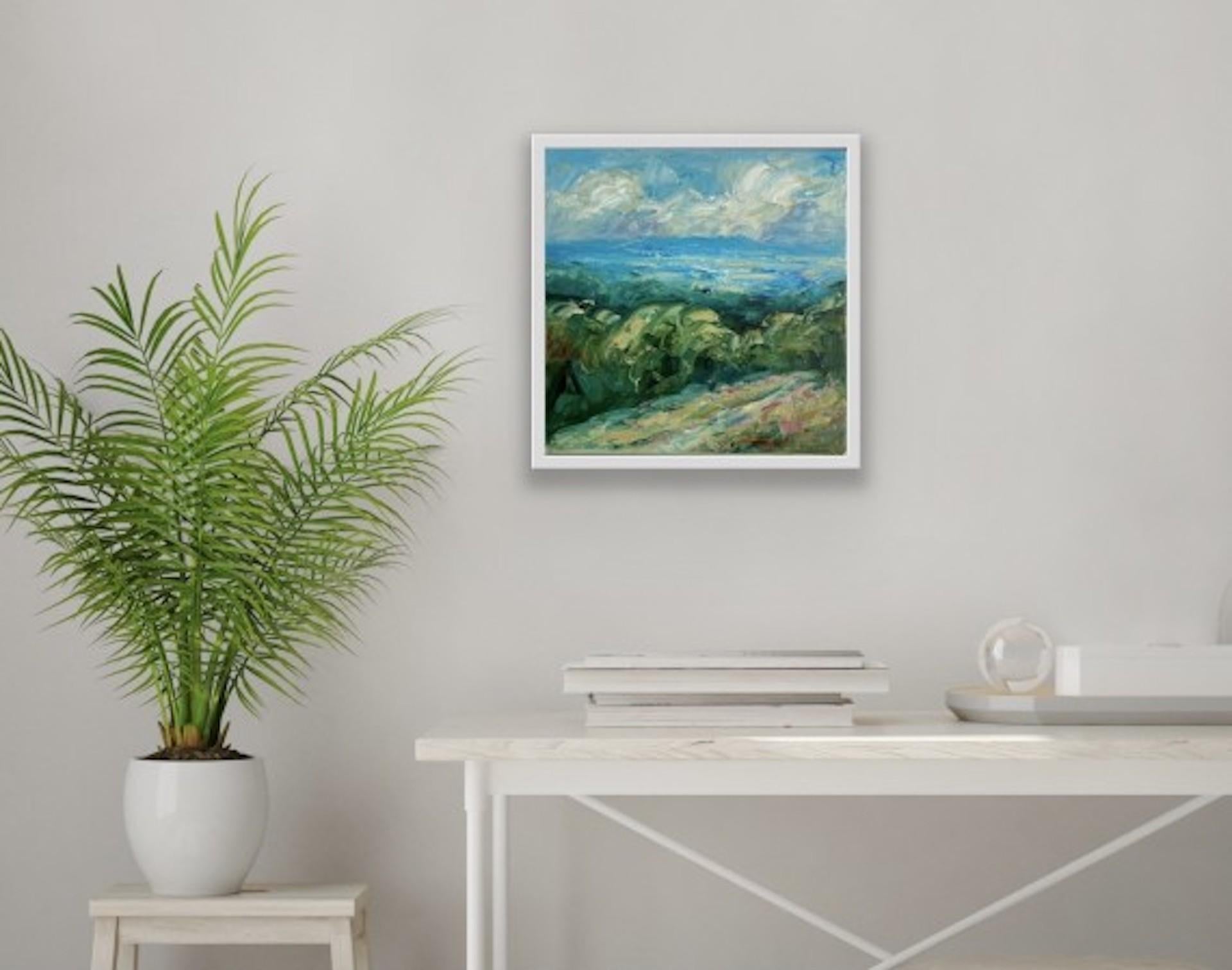 Leckhampton Hill, Rupert Aker, Original Landscape Painting, Cotswolds Artwork For Sale 5