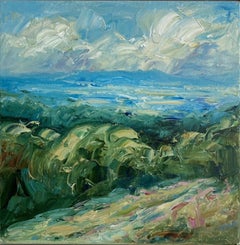 Leckhampton Hill, Rupert Aker, Original Landscape Painting, Cotswolds Artwork