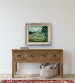 Looking out from Ledwell by Rupert Aker, Impressionist art, Contemporary art