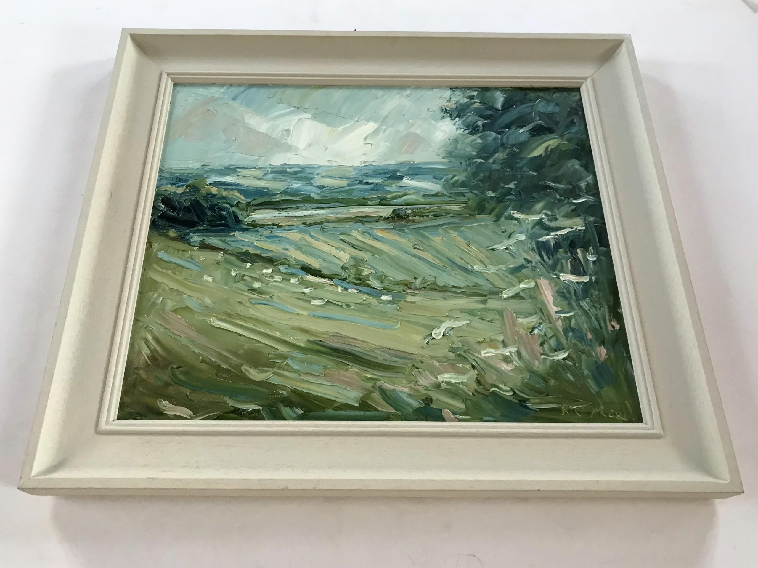 Looking out from Ledwell by Rupert Aker, Impressionist art, Contemporary art For Sale 1