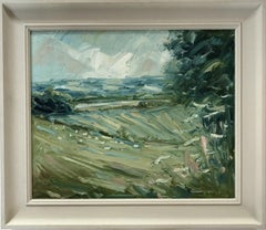 Looking out from Ledwell by Rupert Aker, Impressionist art, Contemporary art