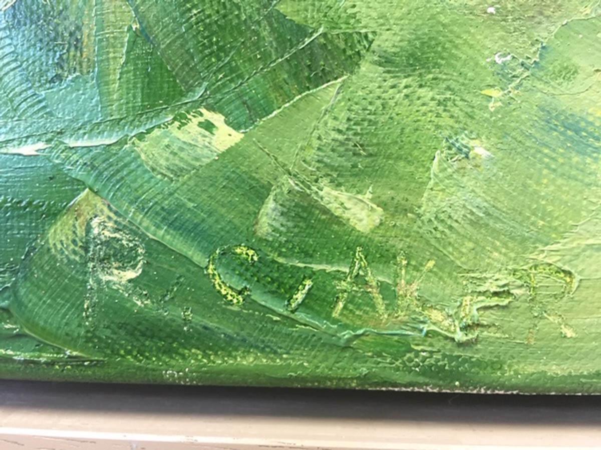 Near Soho Farmhouse, Great Tew, Oxfordshire
Rupert Aker
Oil on canvas
Framed
Size of work: 60.8 x 91.6 cm
Size of frame: 65.3 x 95.7 cm
Sold Framed in a Green Frame