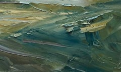 Polzeath, summer breeze, Original painting, landscape