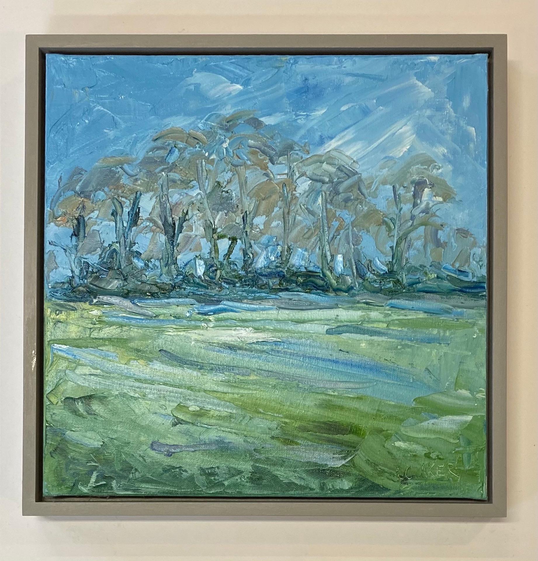 Rupert Aker, Ash Trees, Winter, Landscape Art, Affordable Art 1