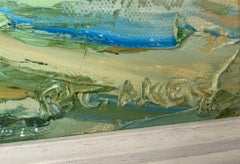 Rupert Aker, Clattergrove, Spring, Cotswolds Landscape Painting, Affordable Art