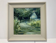 Rupert Aker, Ford at Middle Duntisbourne, Cotswolds Landscape Art