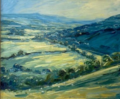 Rupert Aker, From Swift’s Hill, Original Landscape Painting, Affordable Art