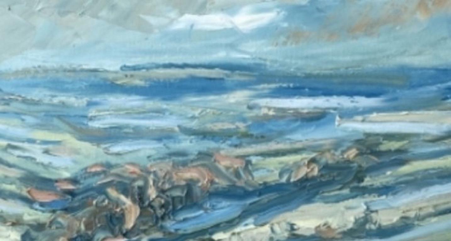 Rupert Aker, Hawling, Original landscape painting For Sale 1