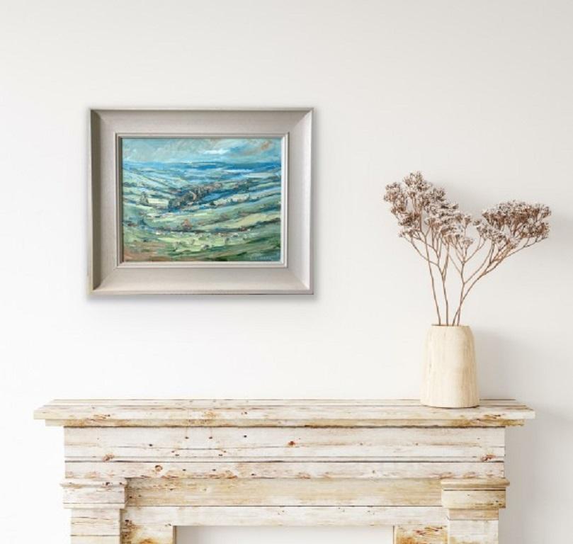 Rupert Aker, Hawling, Original landscape painting For Sale 3