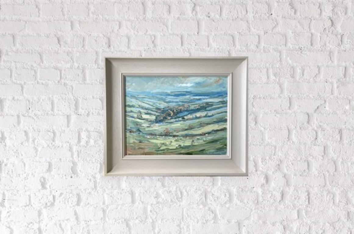 Rupert Aker, Hawling, Original landscape painting For Sale 4