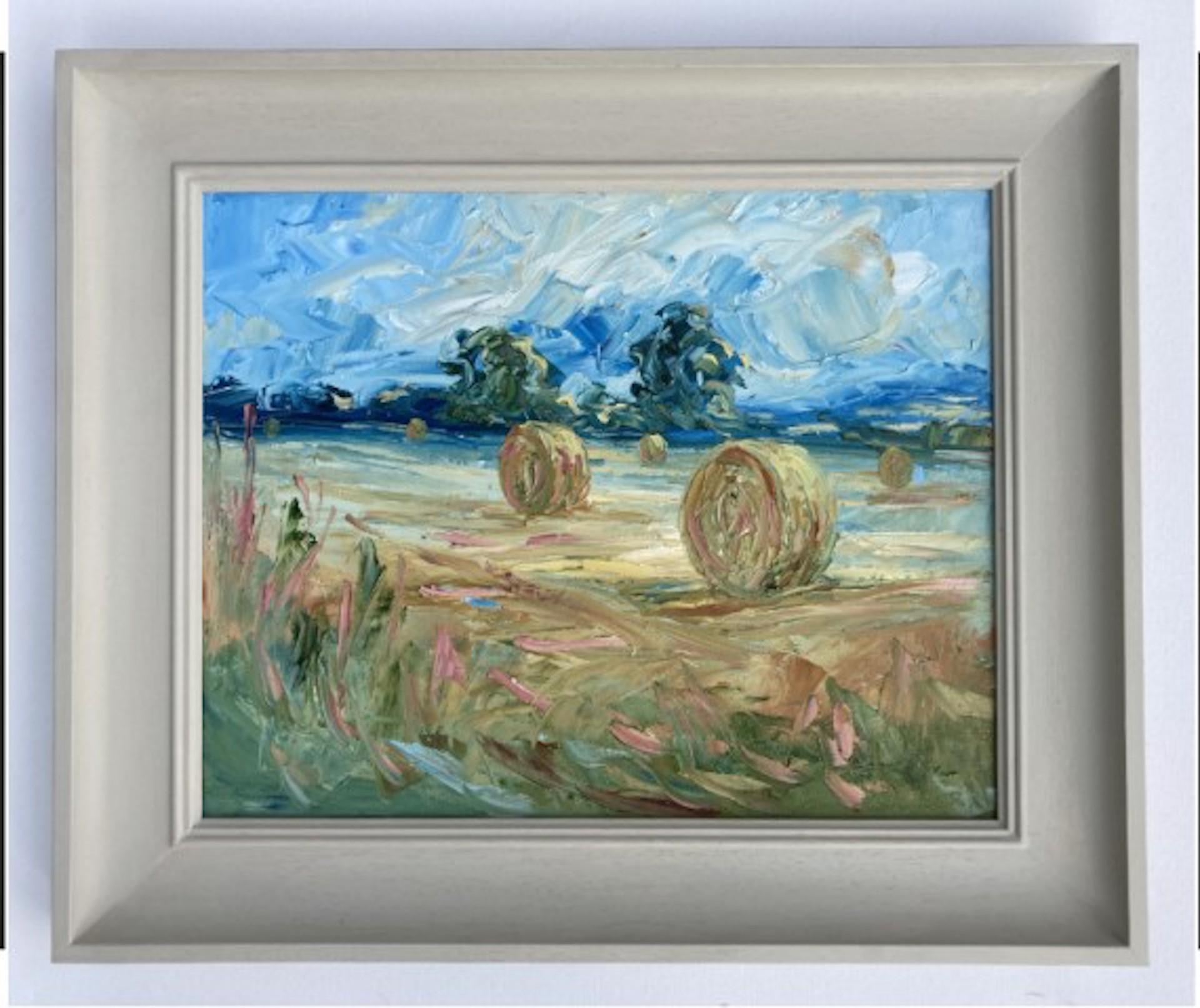 Rupert Aker, Saintbury, Peinture originale de campagne anglaise, Art abordable en vente 2