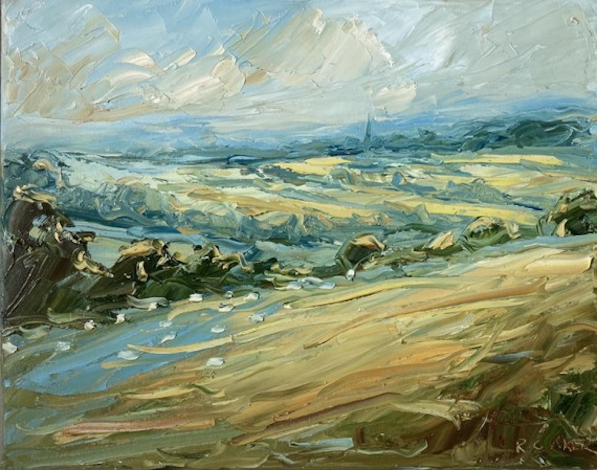 Rupert Aker, Windrush Valley, Barrington and Burford, Cotswolds Landscape Art