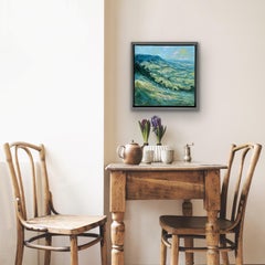 Stinchcombe Hill, afternoon, Gloucestershire. Original, Impressionist Landscape