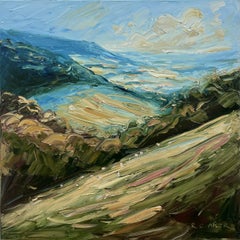 Stinchcombe Hill, Original painting, landscape