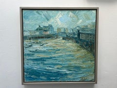 Porto di Tenby, Quadro originale, Malvern Hille, Paesaggio artistico