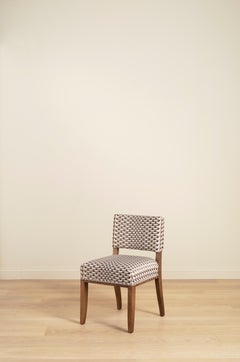 Chaise de salle à manger Rupert Bevan Brompton (dans le matériau/cuir choisi par le client)