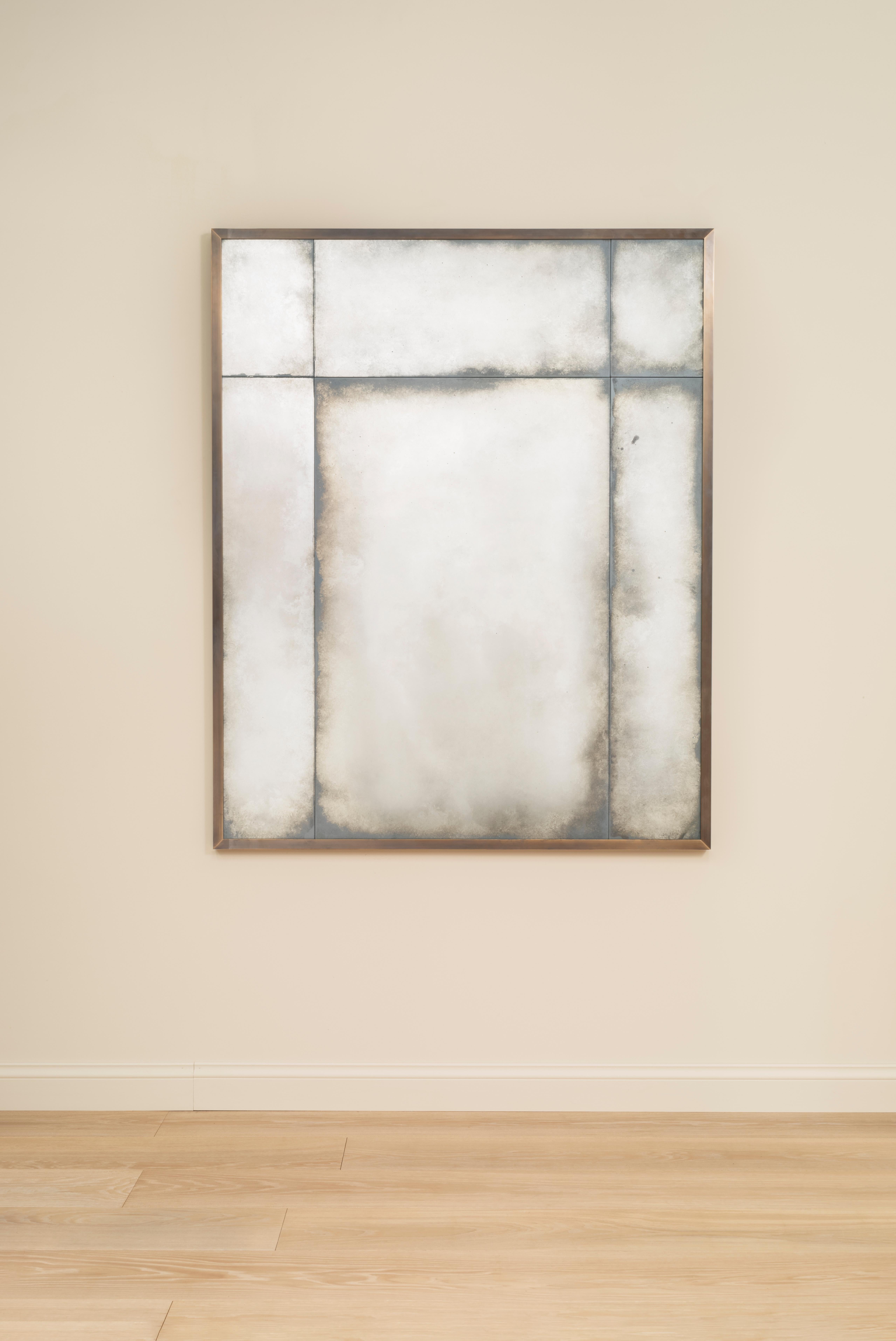 Rupert Bevan Art Deco Overmantel Mirror - Small In New Condition For Sale In London, GB