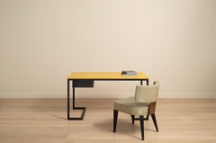 Rupert Bevan Atomic Desk (in customer's own choice of leather)