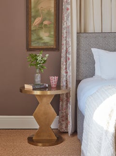 Rupert Bevan Brass Marcel Side Table - Large