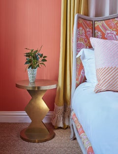 Rupert Bevan Brass Marcel Side Table - Small