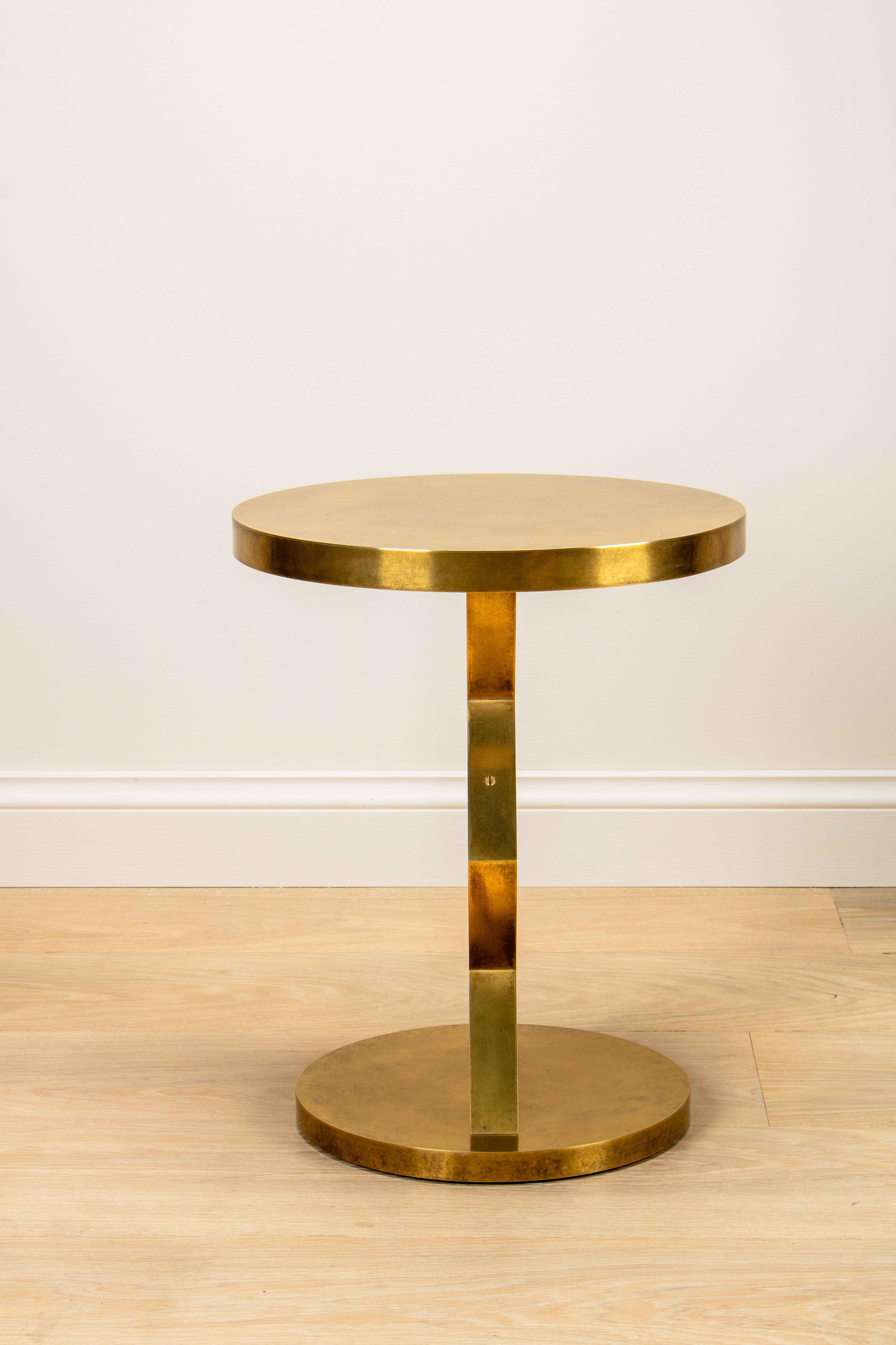 Tavolino Marcel in ottone Rupert Bevan - Piccolo In condizioni Nuovo in vendita a London, GB