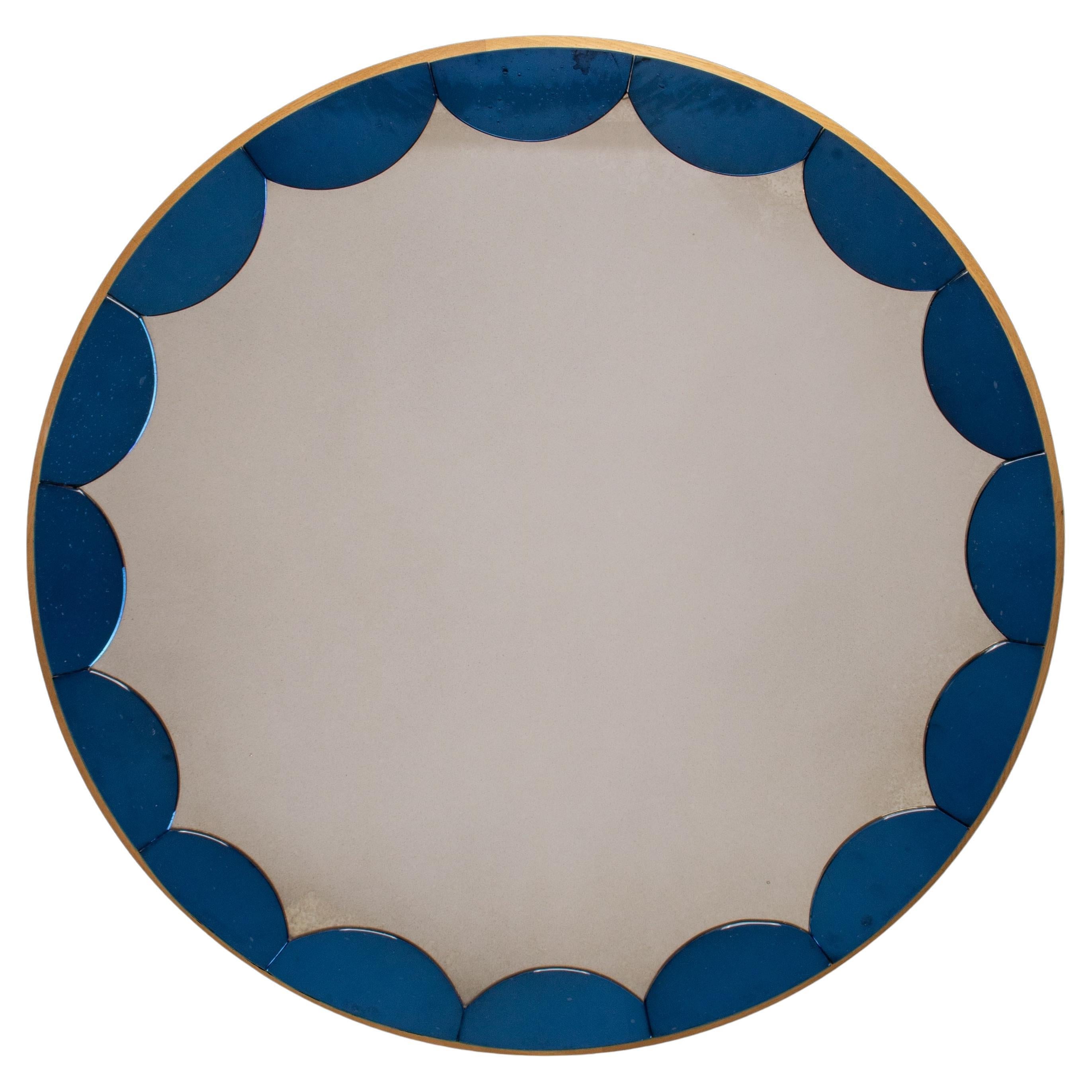 Rupert Bevan Circular Scallop Mirror - Small