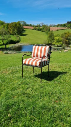 Rupert Bevan Clement Chair with Cushion (customer's choice of material/leather)