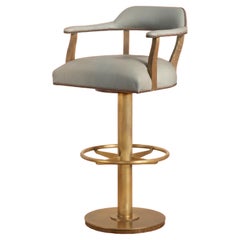 Rupert Bevan Croft Barstool (in Customer's Own choice of Material/Leather)