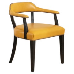 Chaise de salle à manger Croft Rupert Bevan (du choix du client en matière de matériaux/cuir)