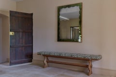 Espejo Festón a medida Rupert Bevan - cristal catedral verde