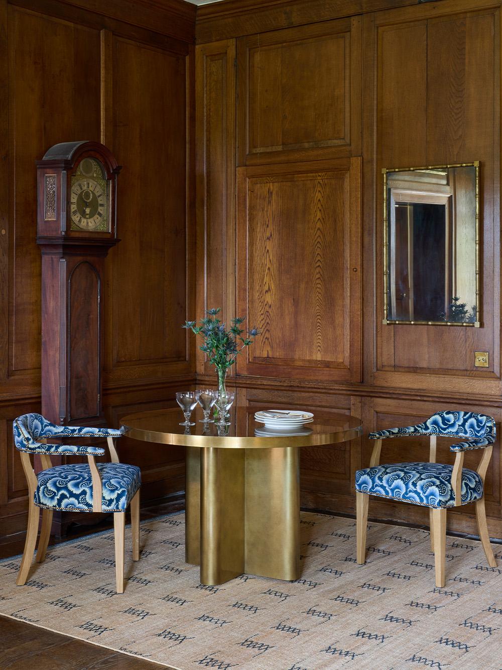 Metalwork Rupert Bevan Cyrus Dining Table For Sale