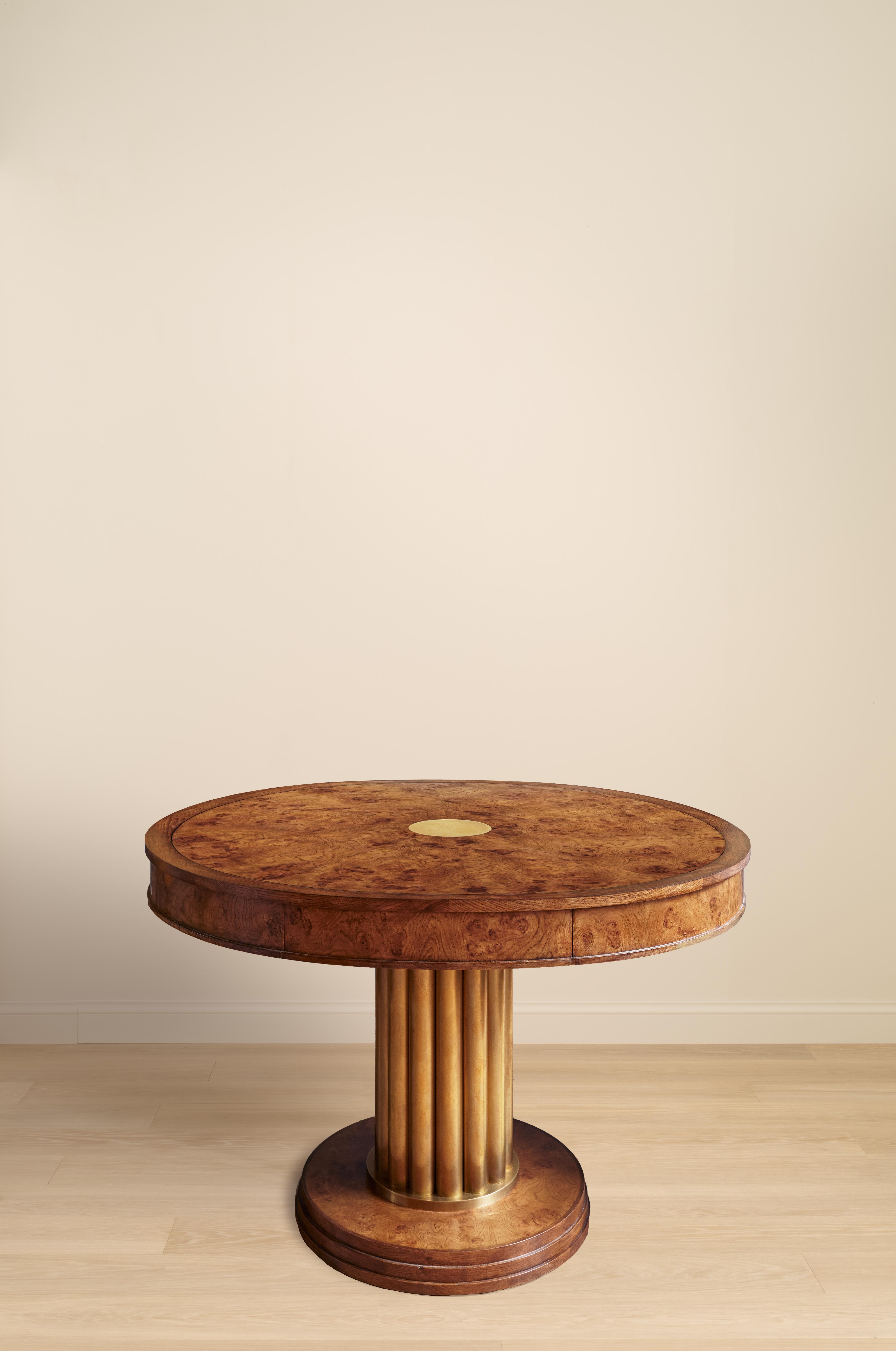 Brass Rupert Bevan Dani Games Table For Sale