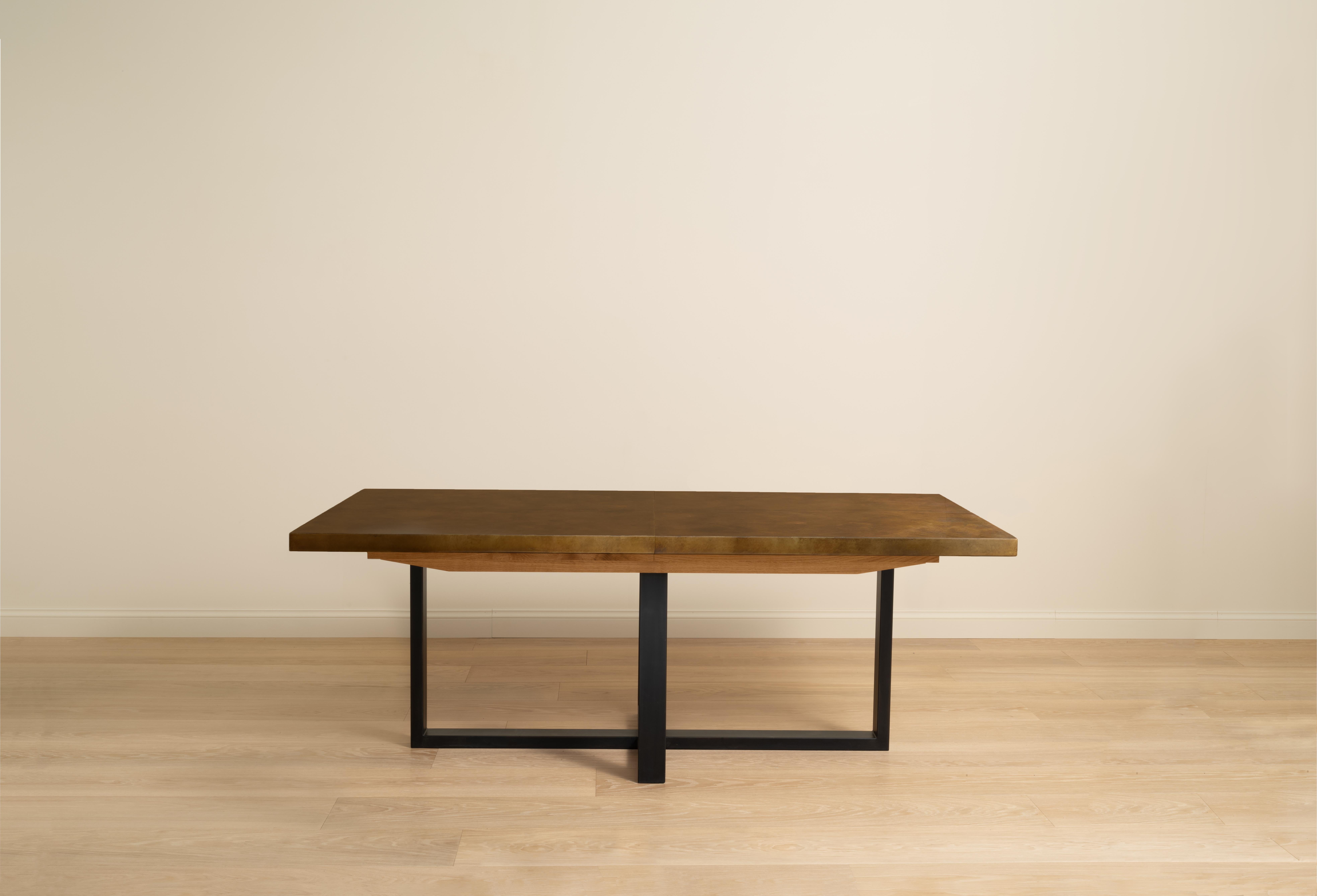 Bauhaus Table à manger à rallonge Rupert Bevan Denver en vente