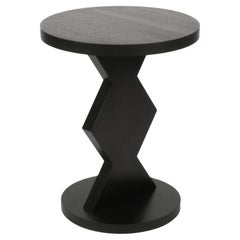 Rupert Bevan Ebonised Marcel Side Table - Large