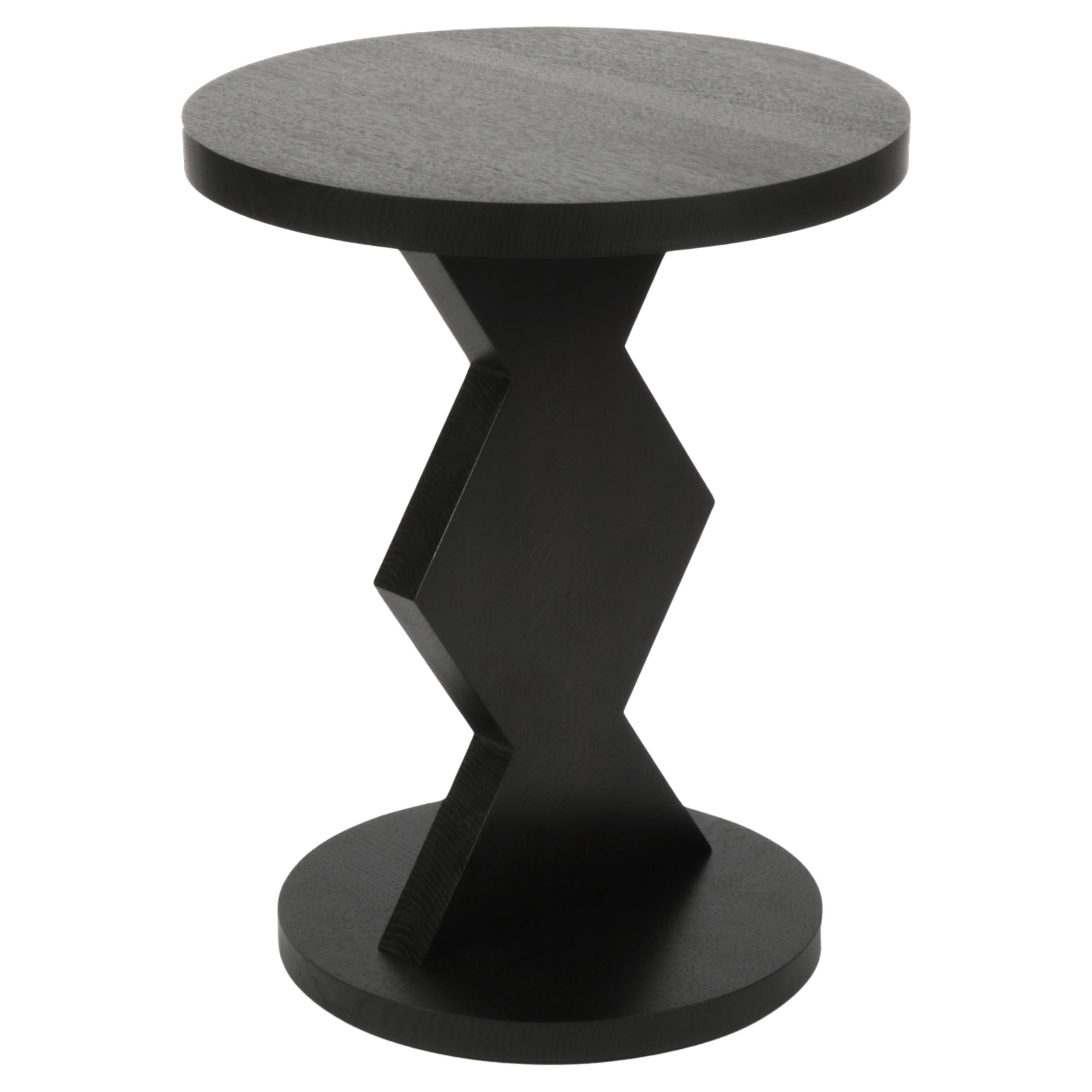 Table d'appoint Marcel ébénisée Rupert Bevan - Petite