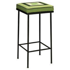 Rupert Bevan Henri Bar Stool with Needlepoint