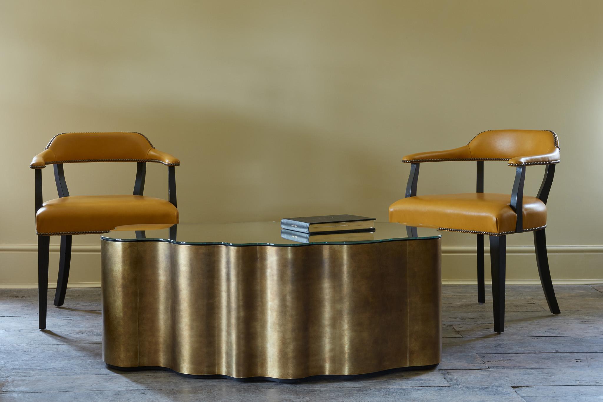 Fait main Table basse Rupert Bevan Island en vente