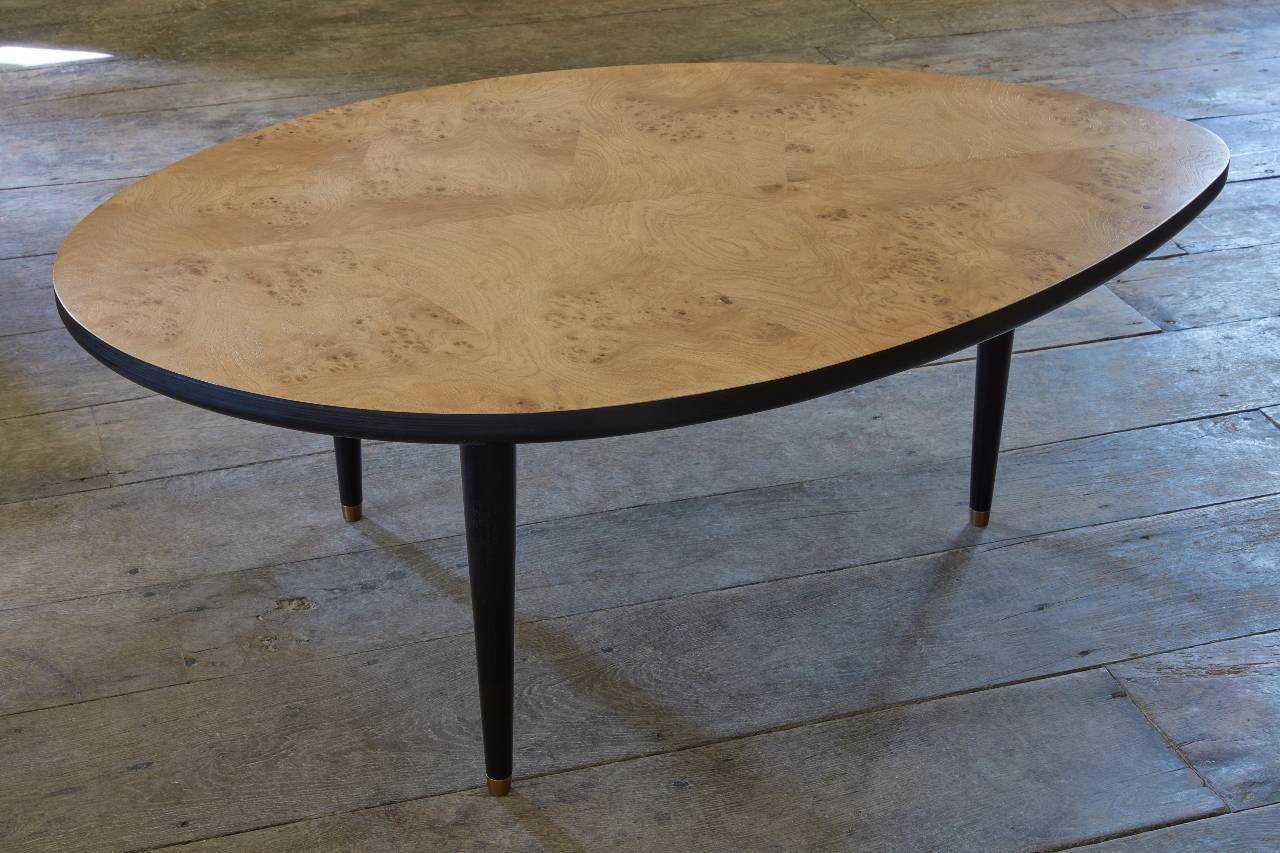 Travail du bois Table basse Rupert Bevan Leaf en vente