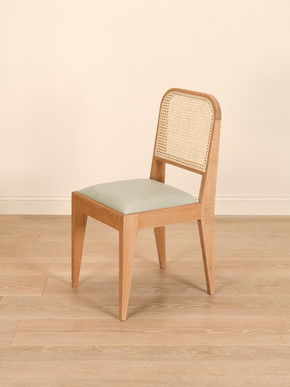 Rupert Bevan Luna Dining Chair - Oak In New Condition For Sale In London, GB