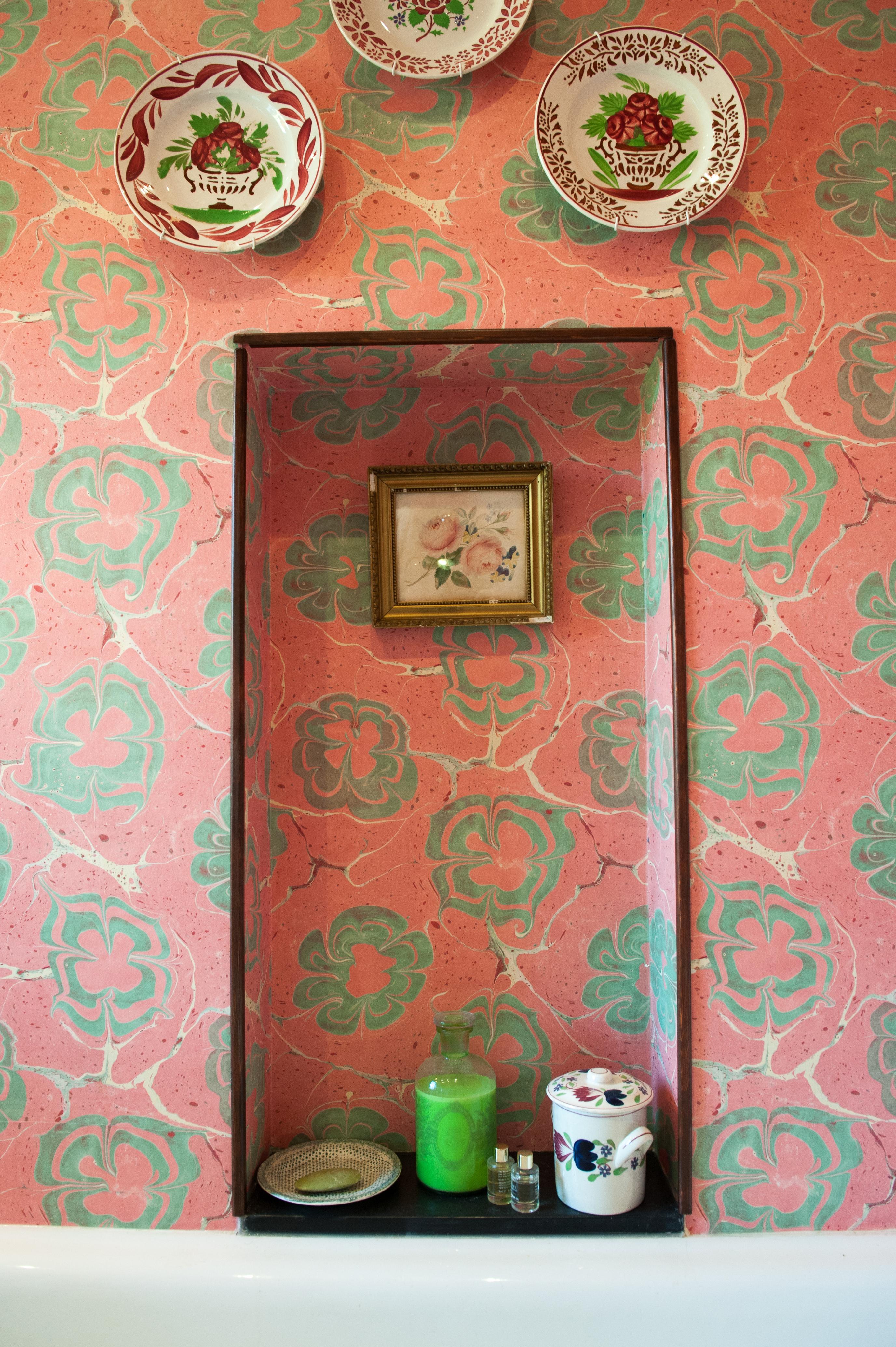 Britannique Rupert Bevan Madame Rose Papier peint en vente