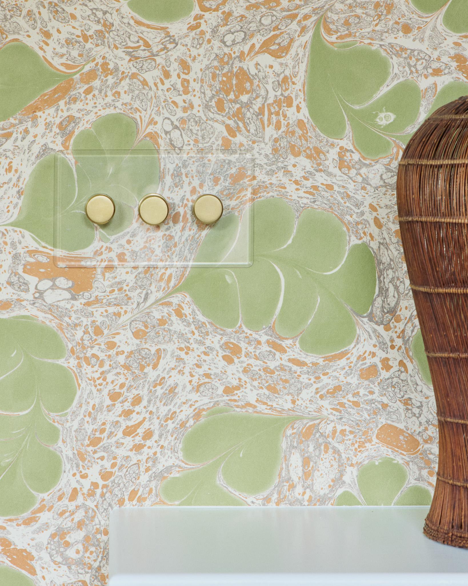Papel Pintado Matilda Roble Verde Rupert Bevan Británico en venta