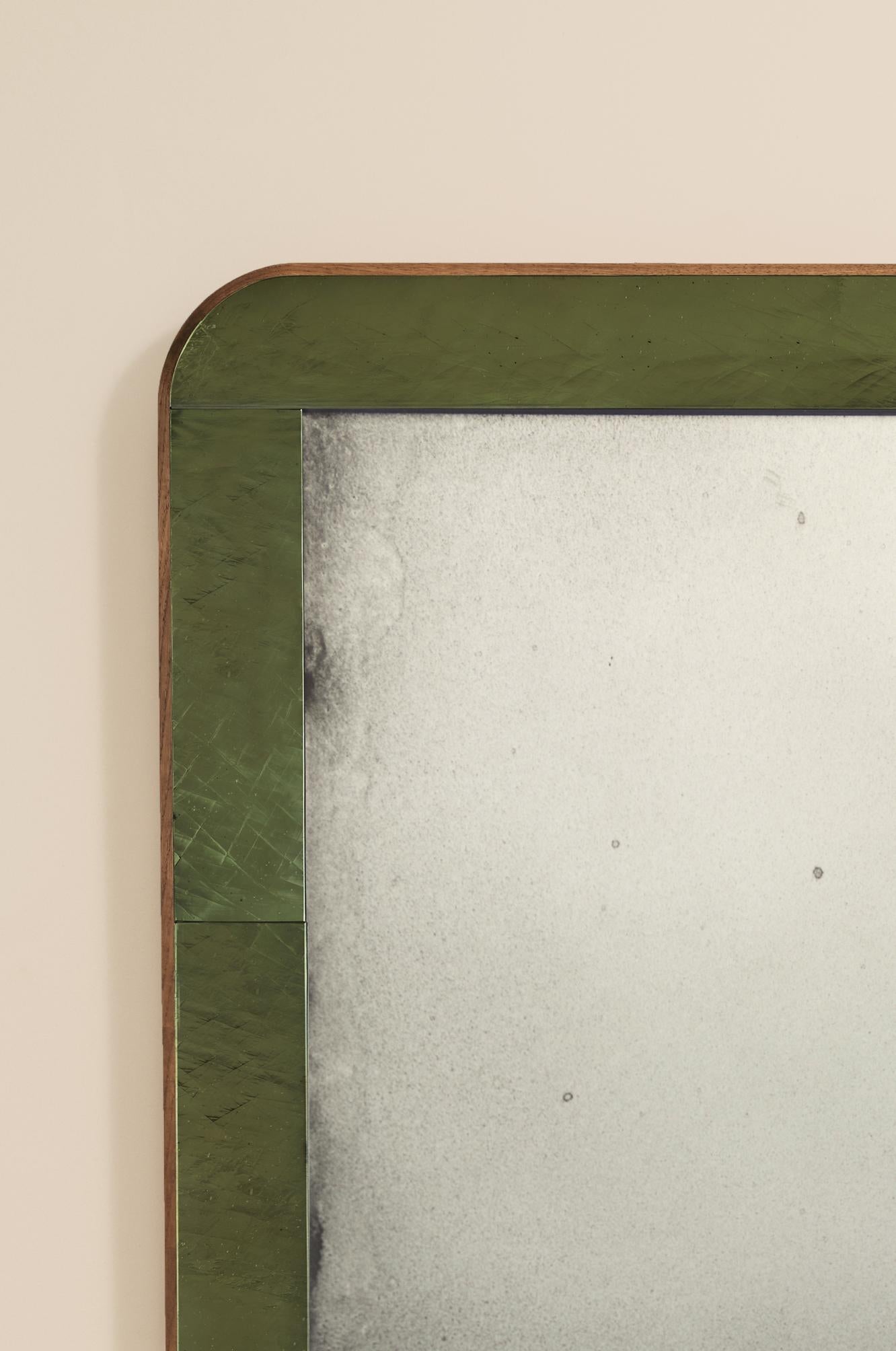 Bauhaus Miroir Morier Rupert Bevan Glass en vente