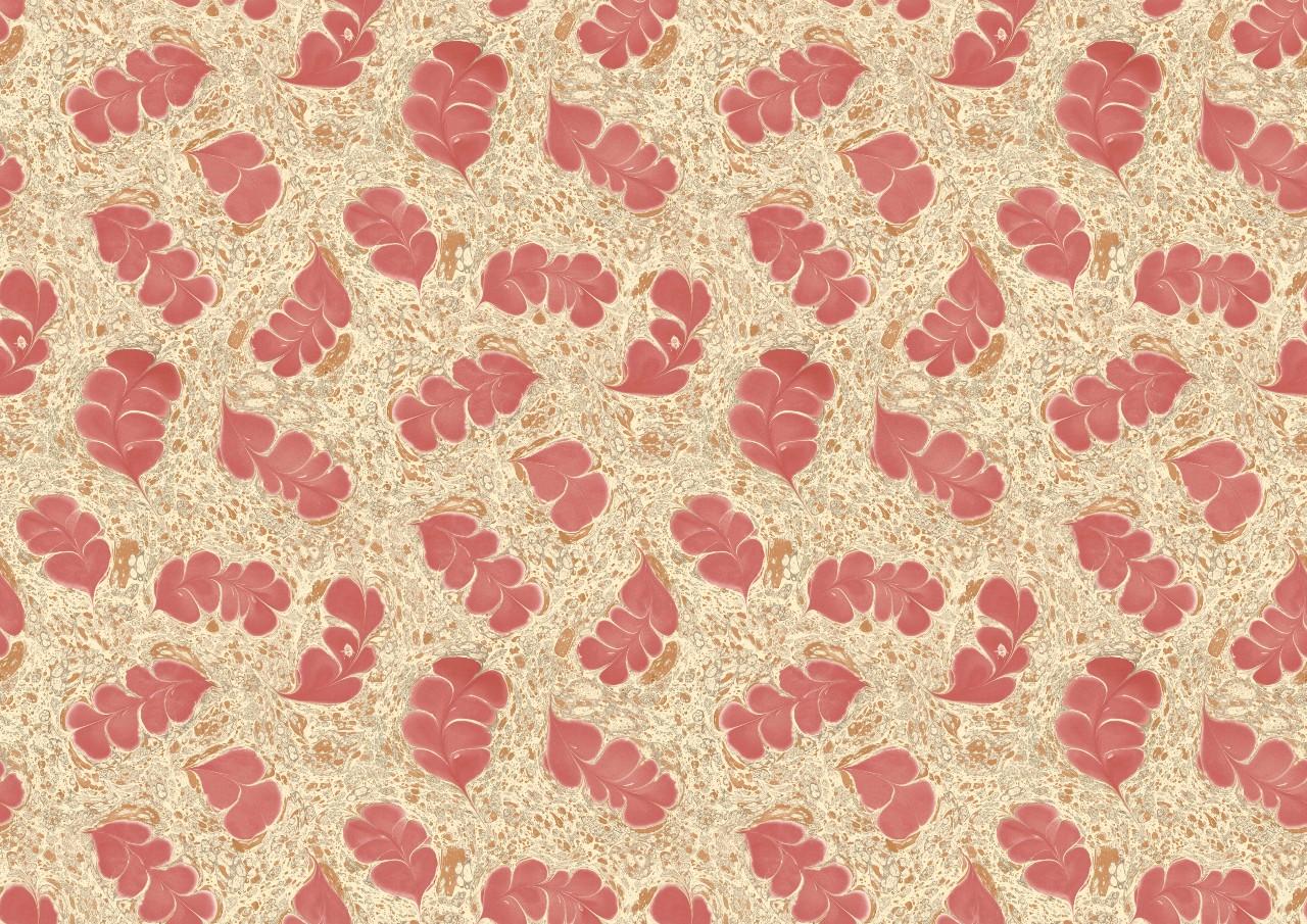 Moderno Carta da parati Rupert Bevan Pink Matilda Oak in vendita